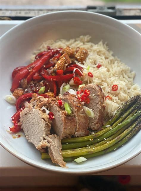 Honey Chilli Pork Recipe Image By Kaytee Bee Pinch Of Nom