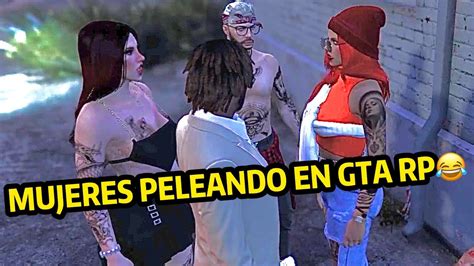 Mujeres Peleando Por Amor En Gta Rp Dovux Life Youtube