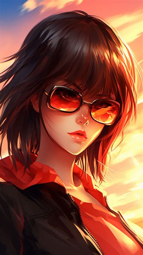 Sunglasses Anime Girl Aesthetic 8 Wallpaper Images And Photos