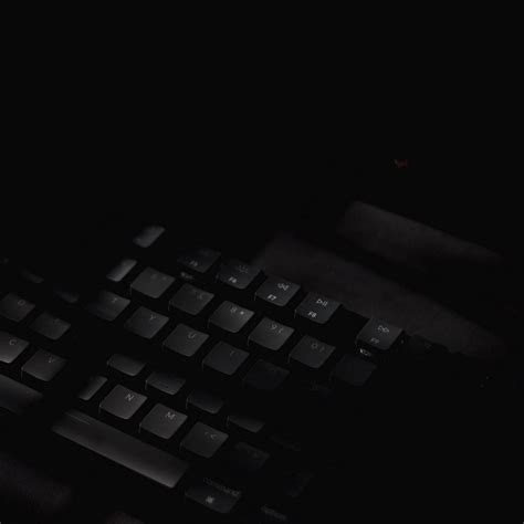 Download Dark Matte Aesthetic Computer Keyboard Wallpaper | Wallpapers.com