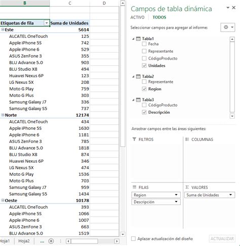 Ejemplo Pr Ctico Con Power Pivot En Excel Excel Total