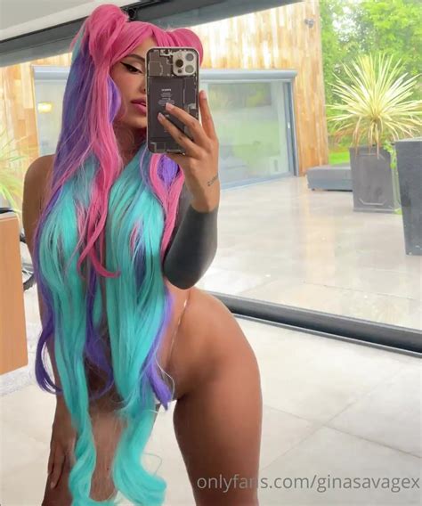 Watch Ginasavagex Rainbow Haired Baby Teasing While Naked OnlyFans