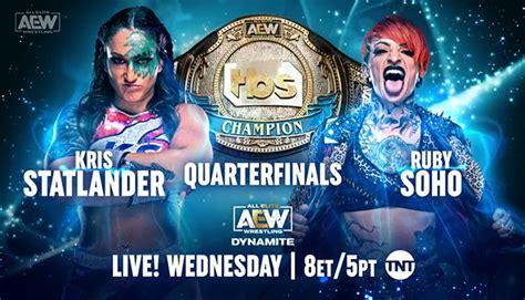 TBS Women S Title Tournament Quarterfinals Set For Next Weeks AEW