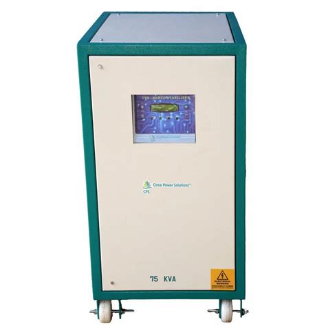 15 Kva Air Cooled 3 Phase Servo Stabilizer For Industrial At Rs 34000