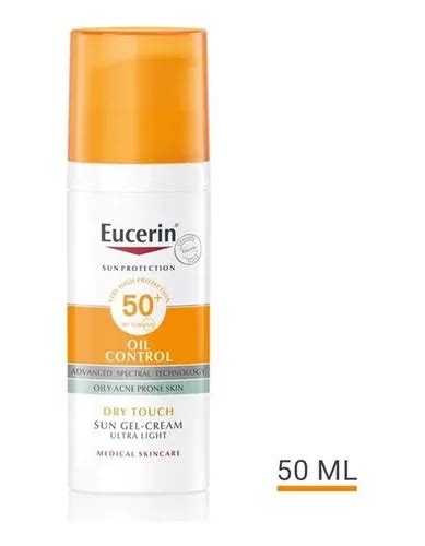 Protector Solar Eucerin Piel Propensa Acné Spf50 50ml Cuotas Sin Interés