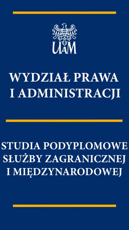 Rekrutacja Na Studia Podyplomowe S U By Zagranicznej I Mi Dzynarodowej