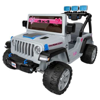 Montable Eléctrico Fisher Price Jeep Wrangler Gris a precio de socio