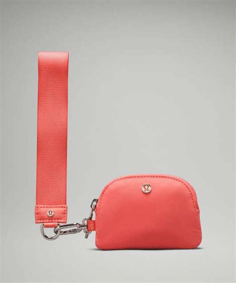 Lululemon Dual Pouch Wristlet No Limits White Multi Vapor Lulu