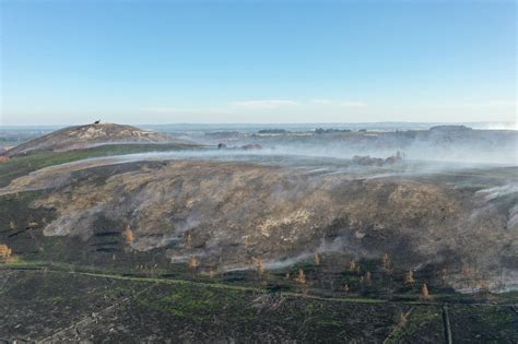 Après lincendie des monts dArrée la restauration