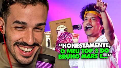 Quais As Melhores MÚsicas Do Bruno Mars Stag Fala Seu Top 3 Clipes Do Stag Youtube