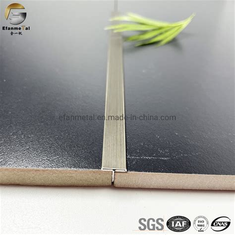 Bf Grade Mirror Finish Stainless Steel Skirting Board For