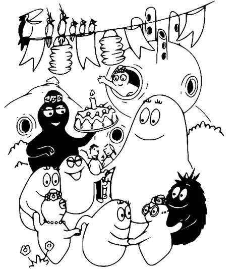 Barbapapa Coloring Pages Coloring Pages To Print