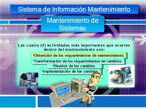 Sistemas de información de mantenimiento