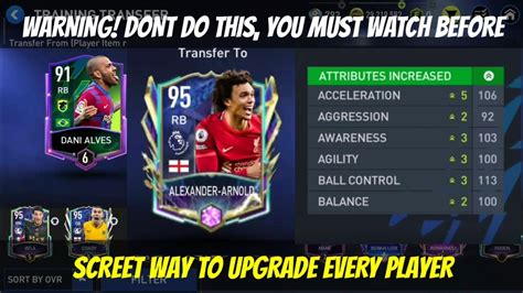 INSTANT LEVEL UP How To Upgrade Players Ovr In Fifa Mobile 23 YouTube