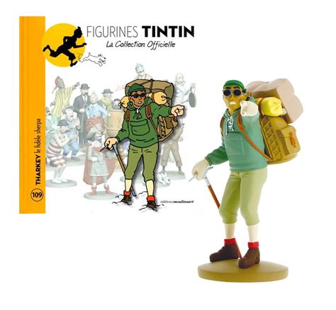 Tintin Figurine De Tharkey Livret Passeport Cm La