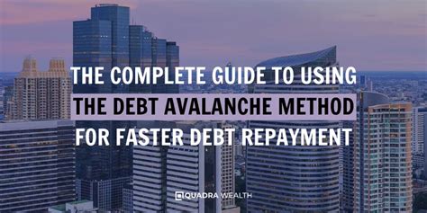 Guide To Using The Debt Avalanche Method For Debt Repayment