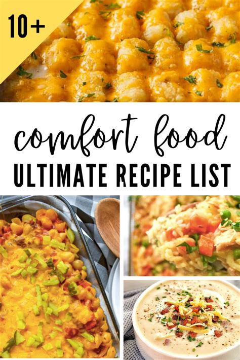 The Ultimate Comfort Food List Best Easy Comfort Food Recipes