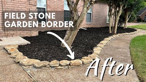 Natural Stone Garden Edging Step By Step Guide Stone