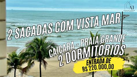 VENDIDO Praia do Caiçara Praia Grande SP Tour em apartamento de 2