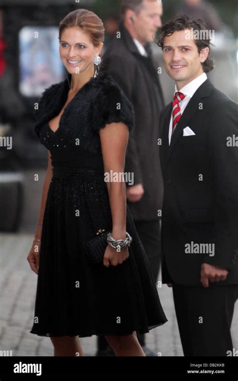 Princess Madeleine And Prince Carl Philip Arrive At The Opera For The Openening Of The