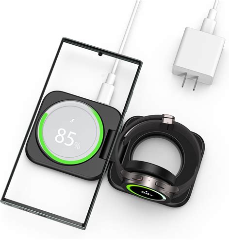 Amazon Ku Xiu Aluminum Alloy Wireless Charger For Samsung