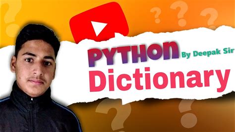 Dictionary Ll Lecture 11ll Dictionary In Python Class 11 Ip Dictionary In Python By Swati