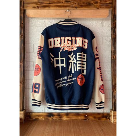 Jual JAKET VARSITY MEMPHIS ORIGINS TAKEDA HOMERUN SHIBUYA ORIGINS