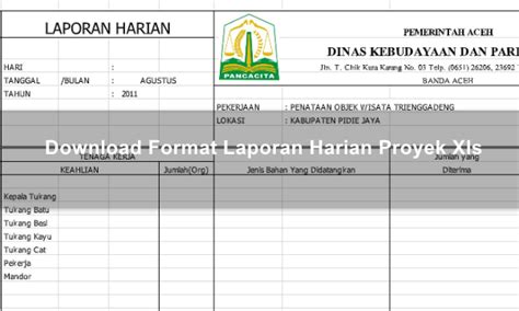 Contoh Dokumen Rab Xls Contoh Laporan Progress Pekerjaan Proyek Sexiz