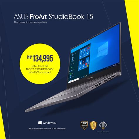 The New Asus Expertbook B And Proart Studiobook Series Are Now