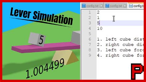 Lever Simulation Demonstration Youtube