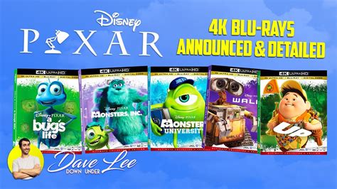 Disney Pixar K Blu Rays Announced Detailed Inc Monsters Inc Wall