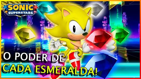 QUAL É A HABILIDADE DE CADA ESMERALDA DO CAOS EM SONIC SUPERSTARS