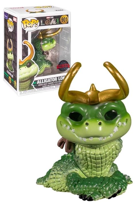 Funko Marvel Loki Pop Alligator Loki Vinyl Bobble Head Hot Topic