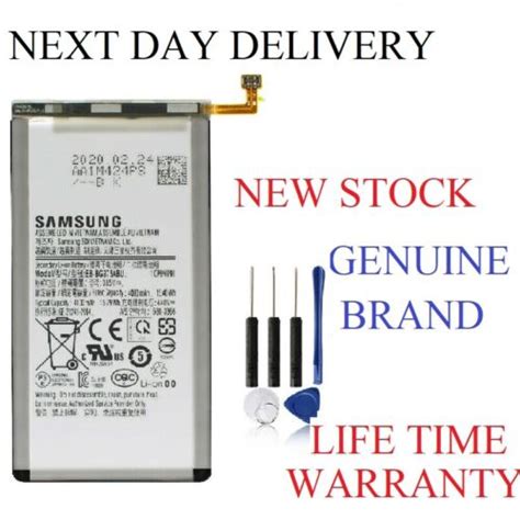 Genuine Samsung Eb Bg975abu Battery For Samsung Galaxy S10 Plus Sm G975 4100mah Ebay