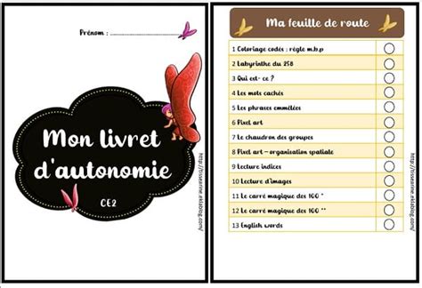 mal savoir Cognac cahier autonomie ce2 Test de Derbeville Démission cette