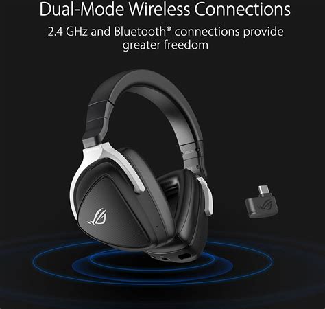 Asus Rog Delta S Wireless Gaming Headset Ai Beamforming Mic