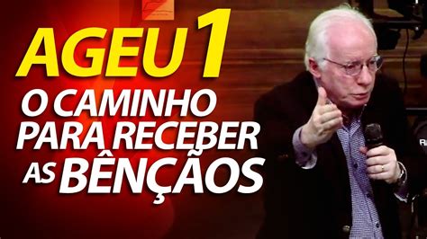 Pregação sobre Ageu 1 O Caminho para receber as Bênçãos de Deus