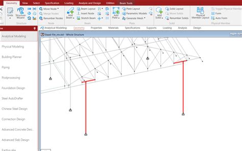 DUPLICATE Nodes With Beam And Truss Member How To Resolve RAM