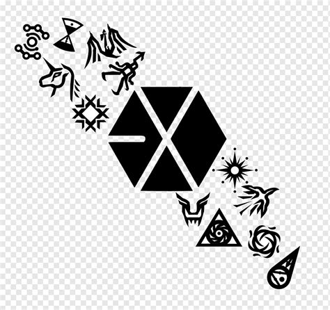 Exo Xoxo Logo White