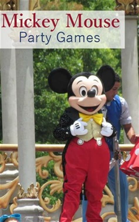 Mickey Mouse Party Games for Kids- My Kids Guide