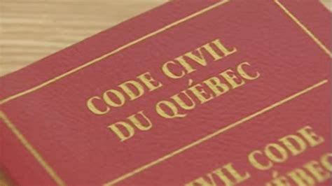 Mise à jour du Code civil du Québec historique Chaire Jean Louis