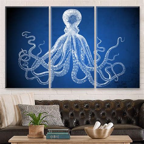 Octopus Wall Art - Etsy