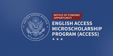 Notice Of Funding Opportunity English Access Microscholarship Program