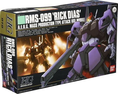 Gundam Hguc Rick Dias Scale Figures Amazon Canada