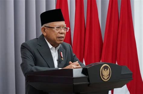 Wapres Maruf Amin Nilai Menjaga Marwah Kpk Dan Mk Jadi Pekerjaan Besar