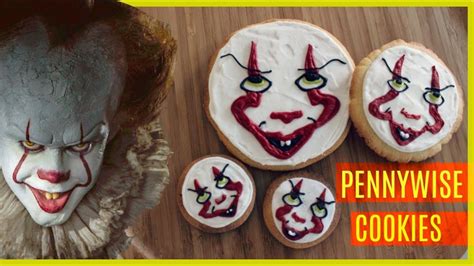 How To Decorate Pennywise Clown Cookies With Royal Icing From Stephen