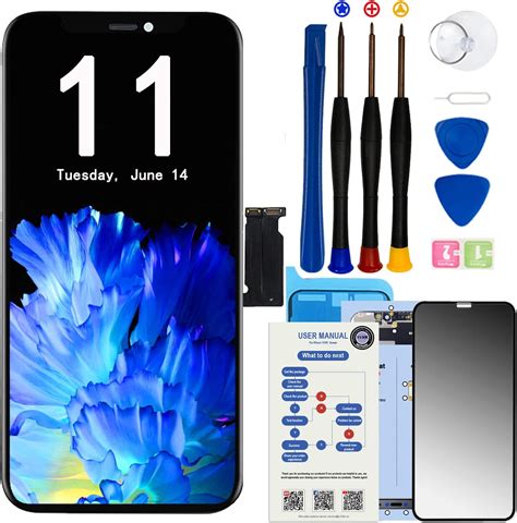 For Iphone 11 Screen Replacement 6 1” 3d Touch Screen Lcd Display