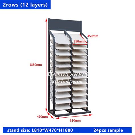 Ceramic Stand Sample Stone Tile Rack Showroom Display Table With Good