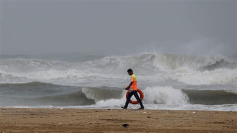 Cyclone Mandous Weakens Into Deep Depression Over Tamil Nadu Coast