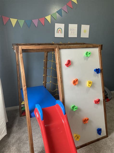 Free Guide to Build a Homemade DIY Indoor Playground